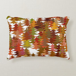 Pine Trees Accent Kussen