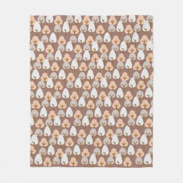 Pine Trees Botanische Patroon Gezellige Herfst Her Fleece Deken