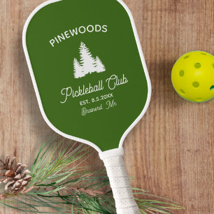 Pine Trees, Club, Gezinshereniging, Aangepast Pickleball Paddle