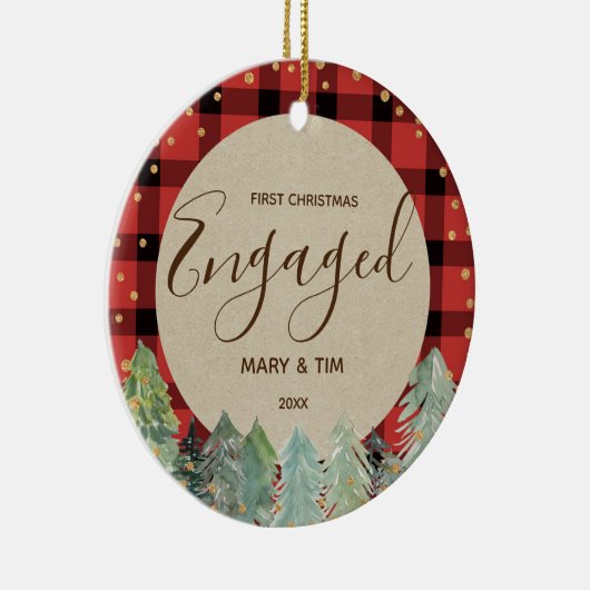 Pine Trees eerste kerstcadeautje met Ornament (Rechts)