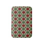 Pine Trees en Harlequin Bath Mat (Voorkant Verticaal)