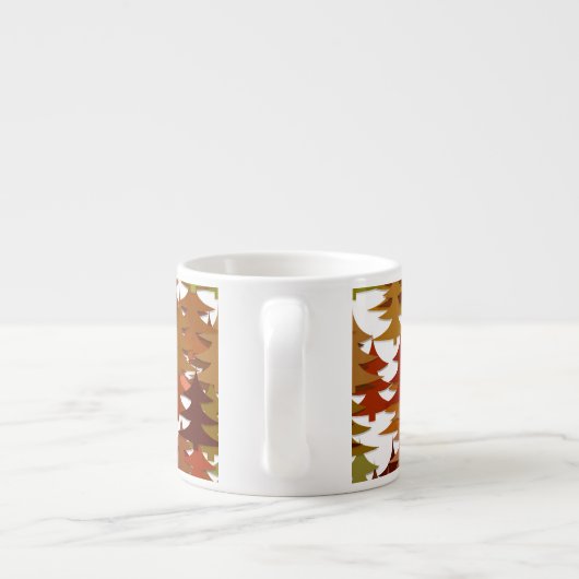 Pine Trees Espresso Kop (Achterkant)