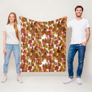 Pine Trees Fleece Deken