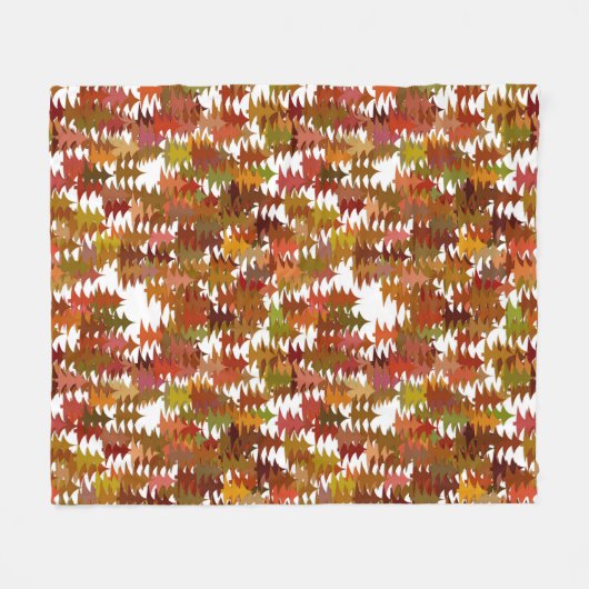 Pine Trees Fleece Deken (Voorkant (Horizontaal))