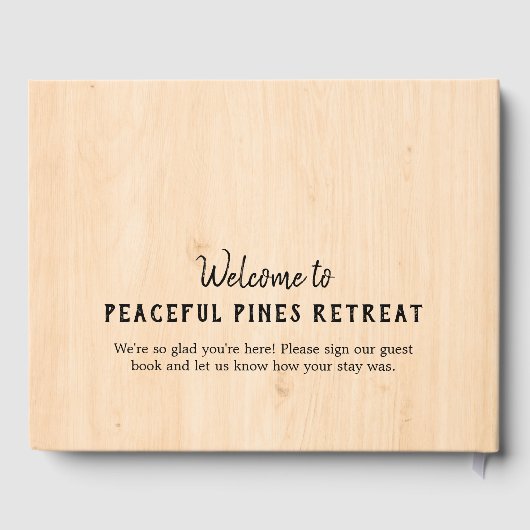 Pine Trees Green Guest House Vakantiehuis Gastenboek (Achterkant)