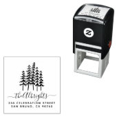 Pine Trees & het Adres van de Terugkeer van de Naa Zelfinktende Stempel (In situ)