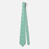 Pine Trees Holiday Neck Tie Stropdas (Voorkant)