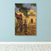 Pine Trees in Saint-Paul door Vincent van Gogh Canvas Afdruk (Insitu (Houten vloer))