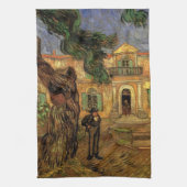 Pine Trees in Saint-Paul door Vincent van Gogh Theedoek (Verticaal)