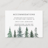 Pine Trees Lantern Botanische Hotelaccommodatie Informatiekaartje (Voorkant)