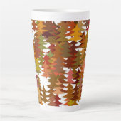 Pine Trees Latte Mok (Voorkant)