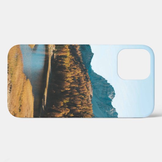 PINE TREES NEAR LAKE Case-Mate iPhone CASE (Achterkant (horizontaal))