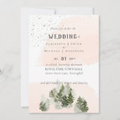 Pine Trees Peach Mountain Wedding (Voorkant)
