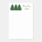 Pine Trees Post-it® Notes (Voorkant)