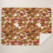 Pine Trees Sherpa Deken (Voorkant (horizontaal))