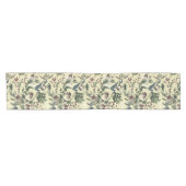 Pine Trees Snow Holly Table Runner Korte Tafelloper (Horizontaal)
