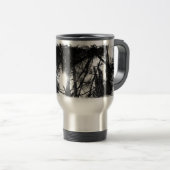 Pine Trees Sunshine Thermal Mok (Voorkant rechts)