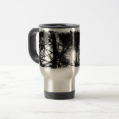 Pine Trees Sunshine Thermal Mok (Voorkant links)