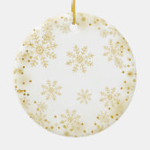 Pine Trees ter nagedachtenis van pap kerstversieri Keramisch Ornament (Achterkant)