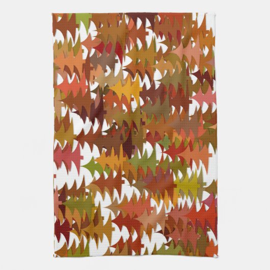 Pine Trees Theedoek (Verticaal)