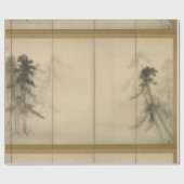 Pine Trees van Hasegawa Tohaku 16e eeuw Cadeaupapier (Vlak)