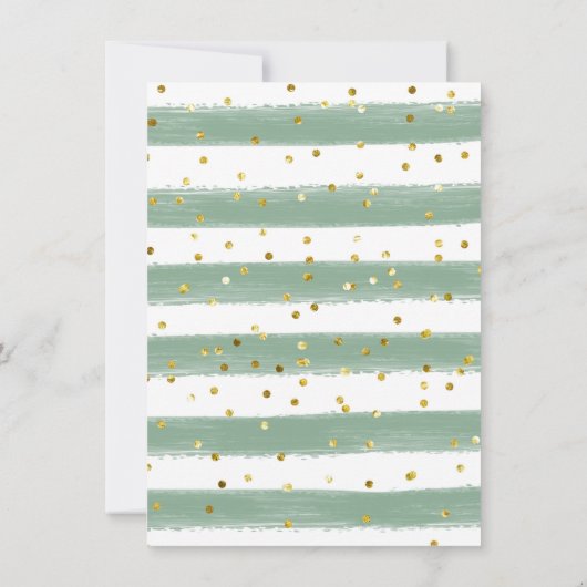 Pine Trees Winter onederland FIRST BIRTHDAY Kaart (Achterkant)