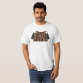 *~* Pine Vaderdag Rustic AP86 BESTE PAPA OOIT T-shirt (Voorkant volledig)