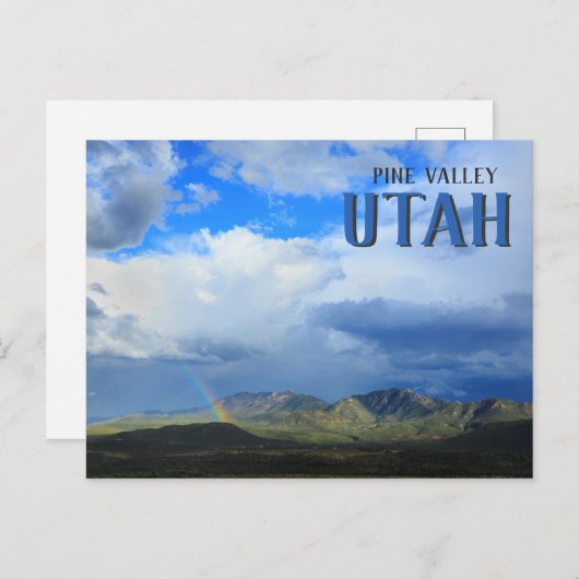 Pine Valley Utah Briefkaart (Voorkant / Achterkant)