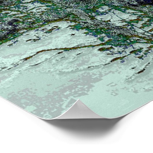 Pine voor morgen poster (Hoek)