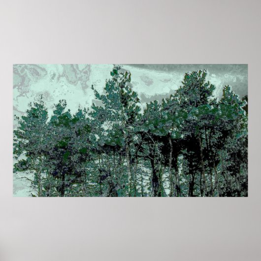 Pine voor morgen poster (Voorkant)