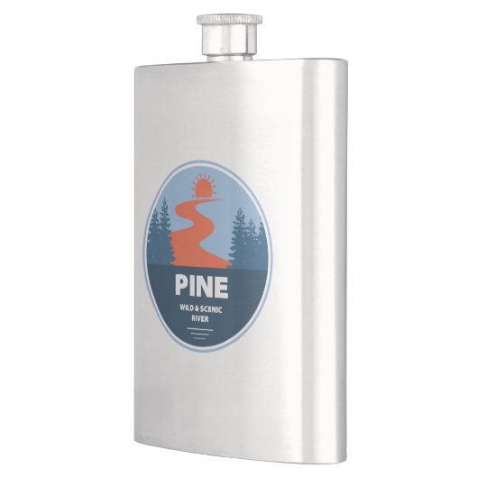 Pine Wild en Schilderachtig rivier Flacon (Links)