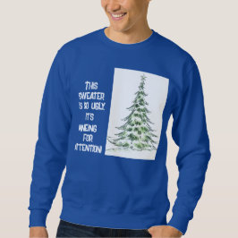 Pine-y aandacht voor lelijk kerstsweatshirt trui