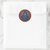 Pineal Prophet Ronde Sticker (Tas)