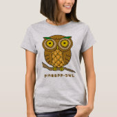 Pineapp-uil T-shirt (Voorkant)