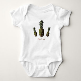 Pineappel-Baby-pak - Optionele personalisatie Romper