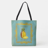 PINEAPPEL ~ Canvas tas (Voorkant)