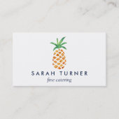 Pineappel Caterer Hospitality Visitekaartje (Voorkant)