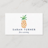 Pineappel Caterer Hospitality Visitekaartje (Voorkant)