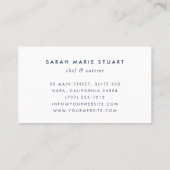 Pineappel Caterer Hospitality Visitekaartje (Achterkant)