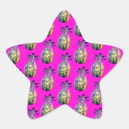 Pineappel Express Ster Sticker (Voorkant)