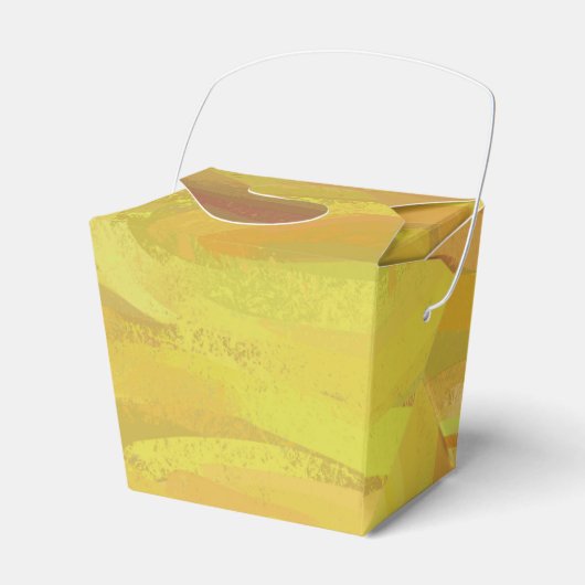 Pineappel Gele Zwervel Bedankdoosjes (Voorkant Zijde)