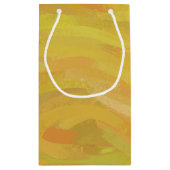 Pineappel Gele Zwervel Klein Cadeauzakje (Achterkant)