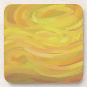 Pineappel Gele Zwervel Onderzetter (Voorkant)