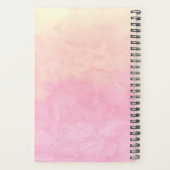 Pineappel Inspirerend Waterverf Typografie Planner (Achterkant)