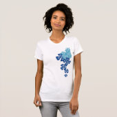 Pineappel Luau Gal's T-Shirts (Voorkant volledig)