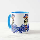 Pineappel Luau Tropische Mokken (Voorkant links)