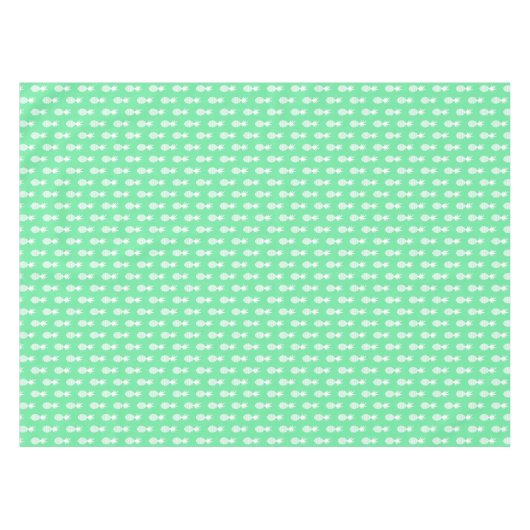 Pineappel Mint Pattern 2 Tafelkleed (Voorkant (Horizontaal))