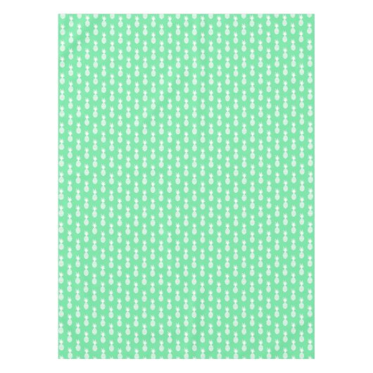 Pineappel Mint Pattern 2 Tafelkleed (Voorkant)