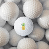 Pineappel op maat golfballen