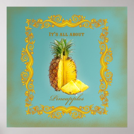 PINEAPPEL ~ Poster (Voorkant)